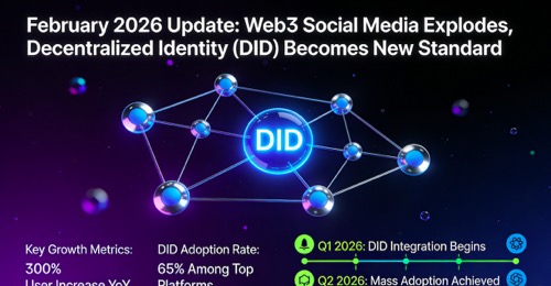 2026年2月動態：Web3 社交媒體爆發，去中心化身份（DID）成新標準